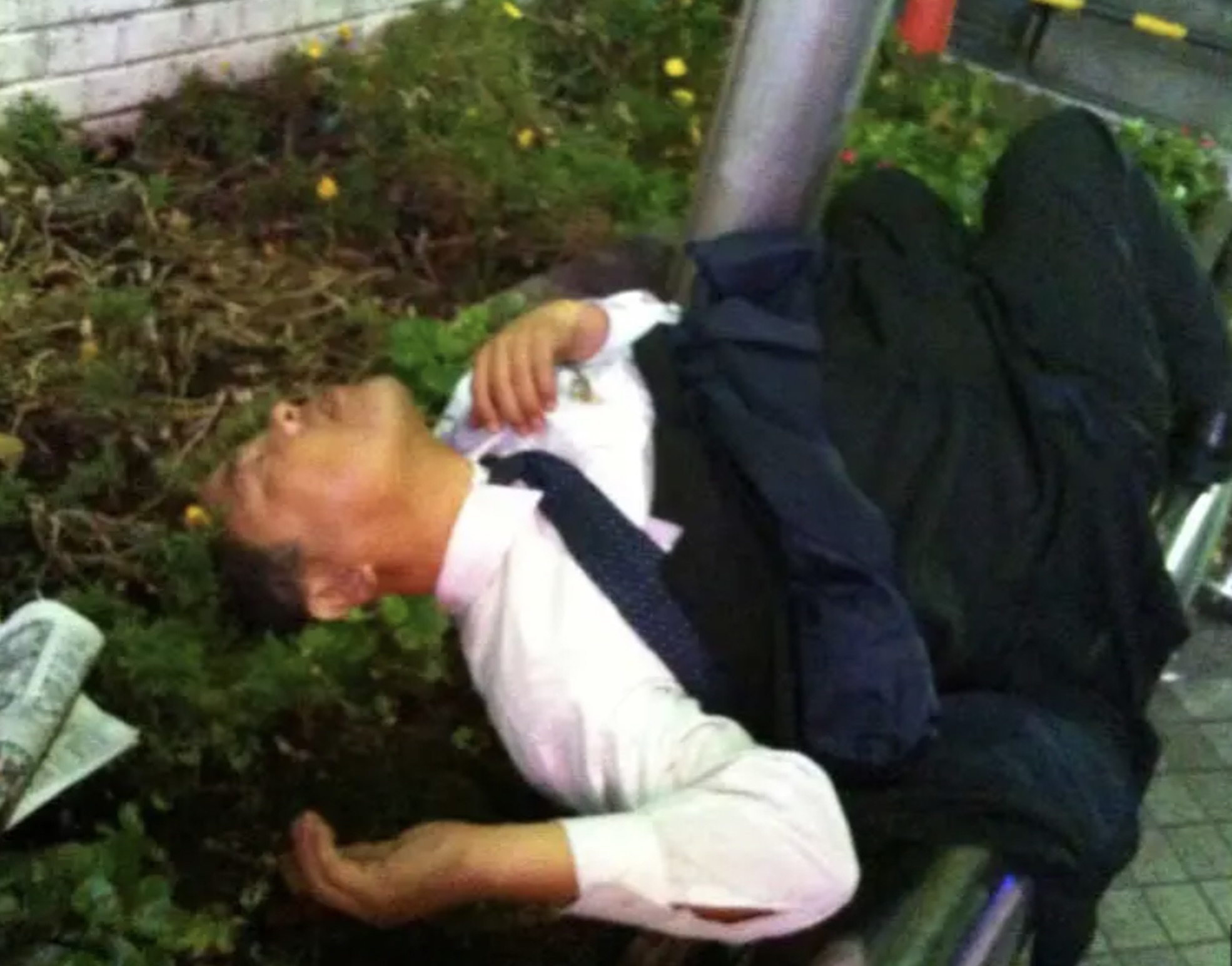 46 Drunk People Passed-Out in Public